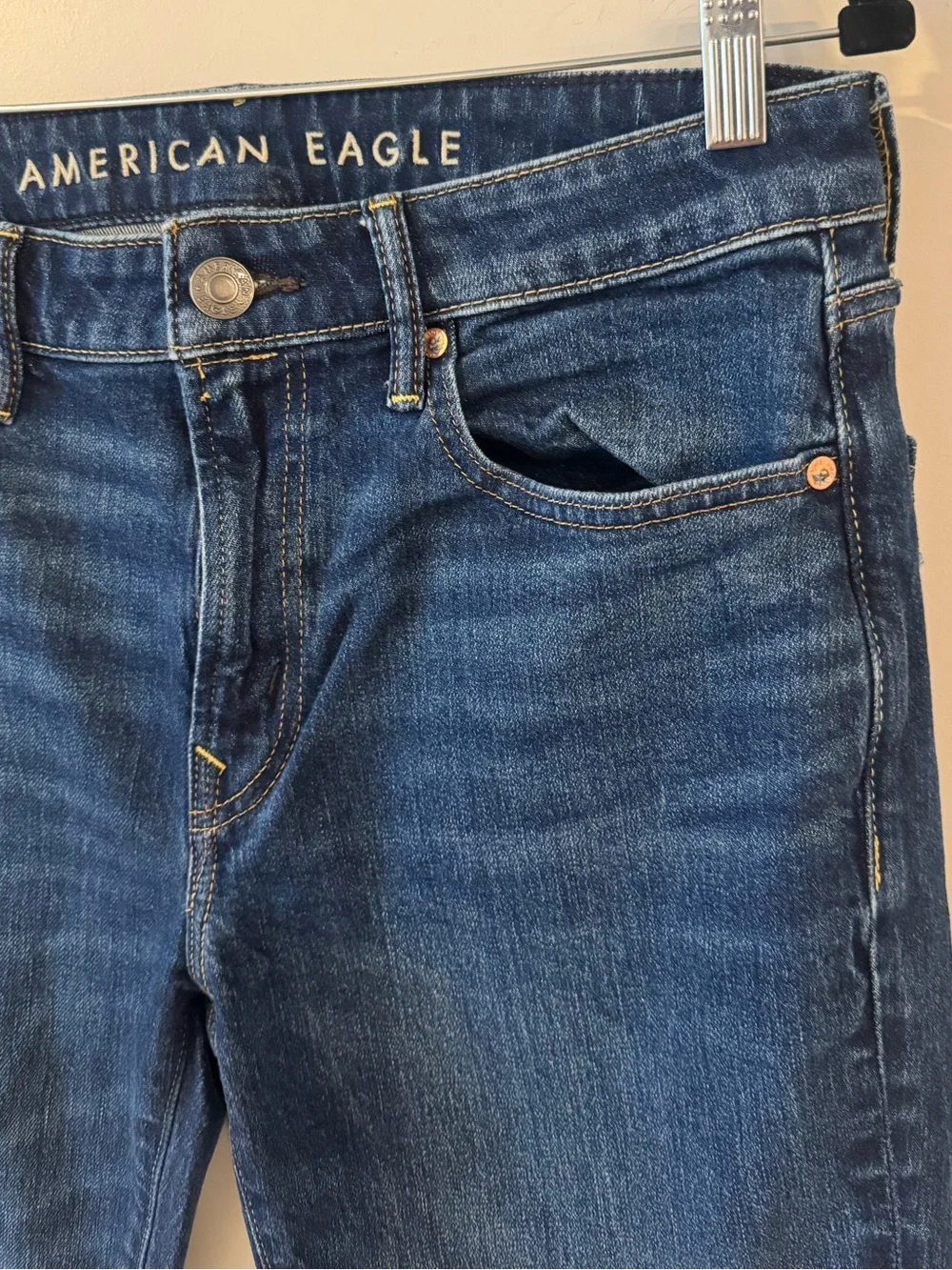 American Eagle Outfitters Men’s Indigo Straight Jeans 31 X 30